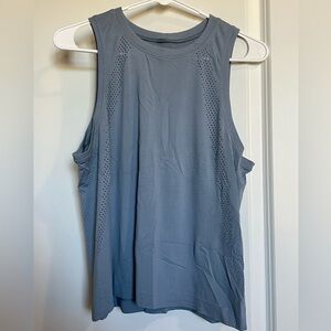 Lululemon Train to Be Tank (Chambray Blue)